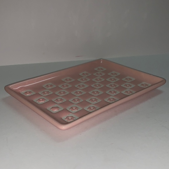 Pink Floral Rectangular Tray - Picture 4 of 9